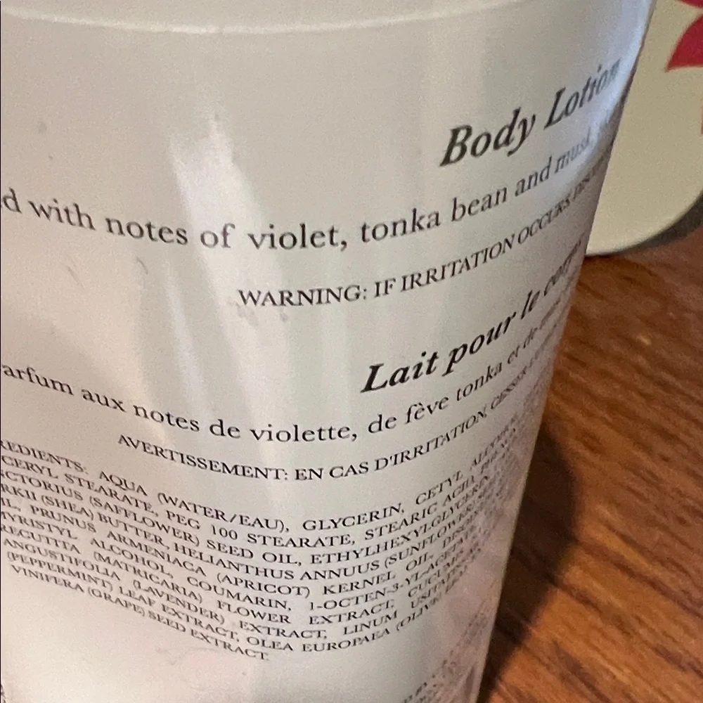 Crabtree & Evelyn Lavender Body Lotion with Floral Design NEW